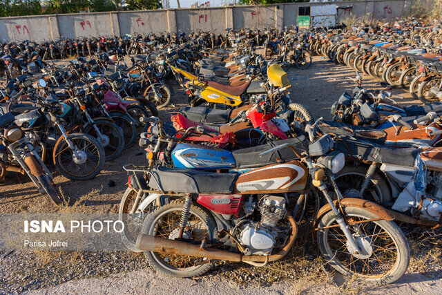 طرح ترخیص موتورسیکلت‌های رسوبی در بوشهر