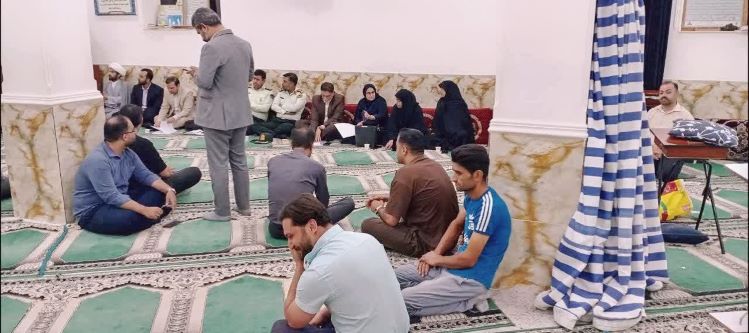 نشست صمیمی رئیس اداره راه و شهرسازی شهرستان دشتستان با اهالی محله والفجر شهر برازجان  